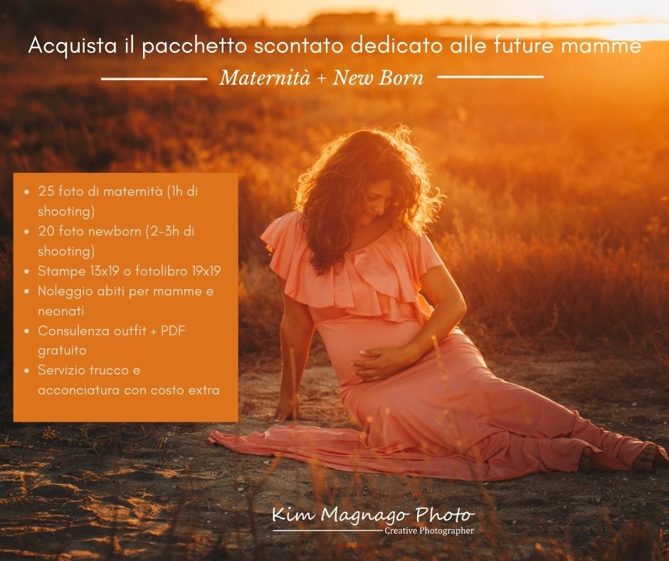 Promozione maternità e newborn foto professionali padova e venezia