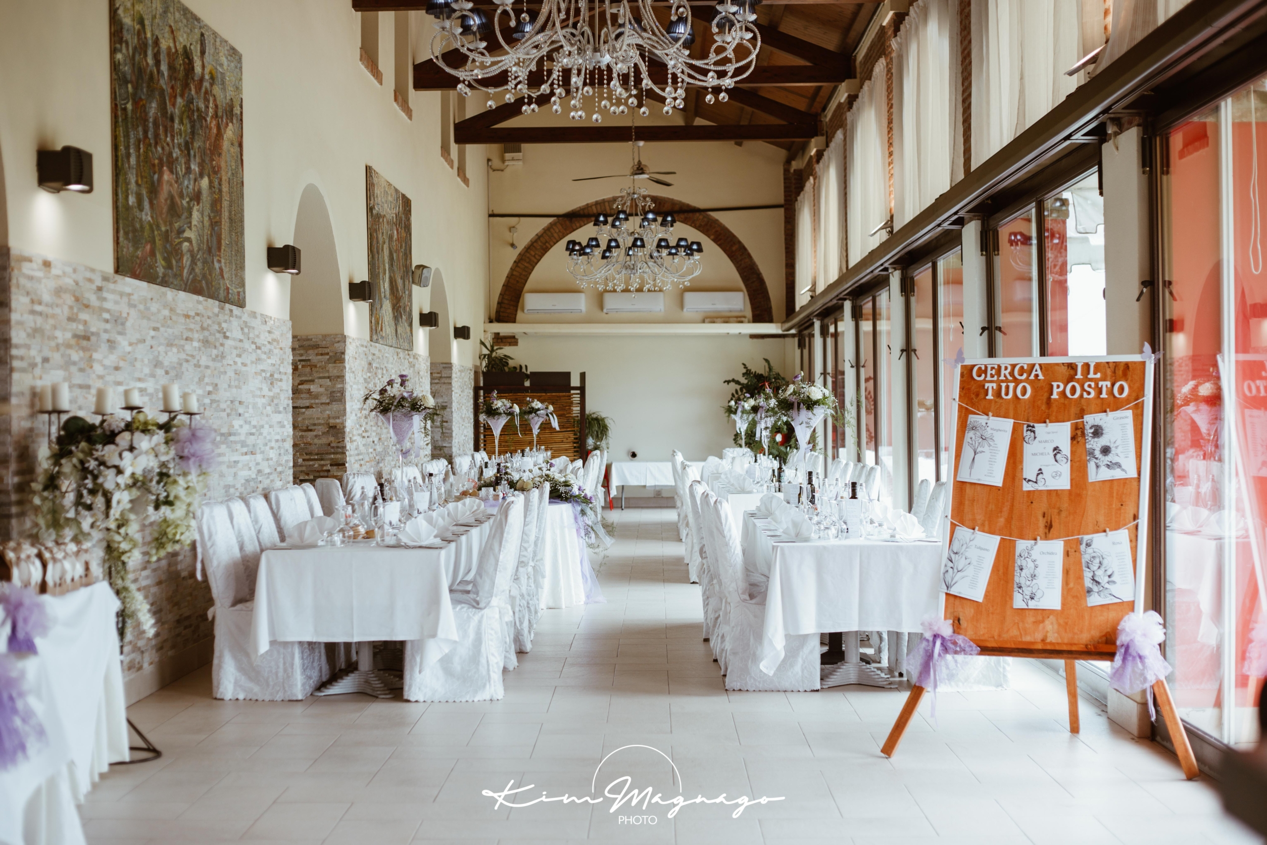sala ristorante matrimonio foto professionale a Venezia